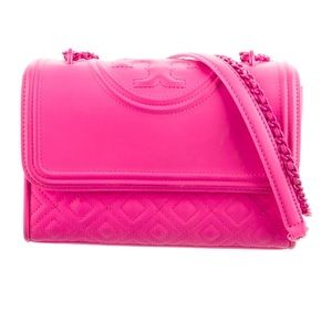 Tory Burch Fleming Shoulder Bag Pink
